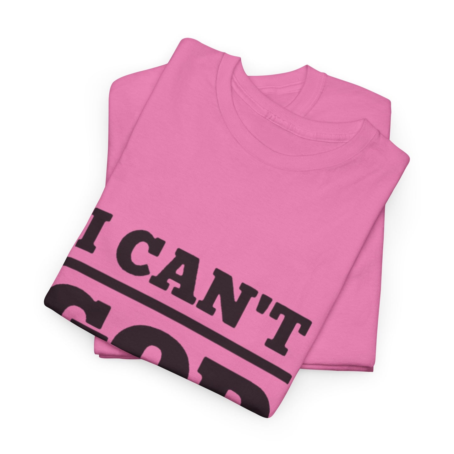 "I Can't, God Can" Unisex Cotton Tee